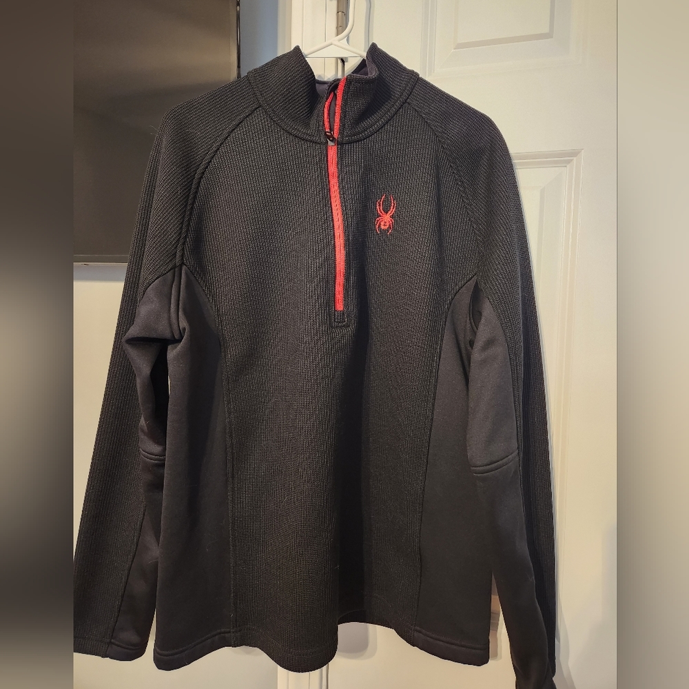 Spyder Men's Thermal Pull Over. Size Large.